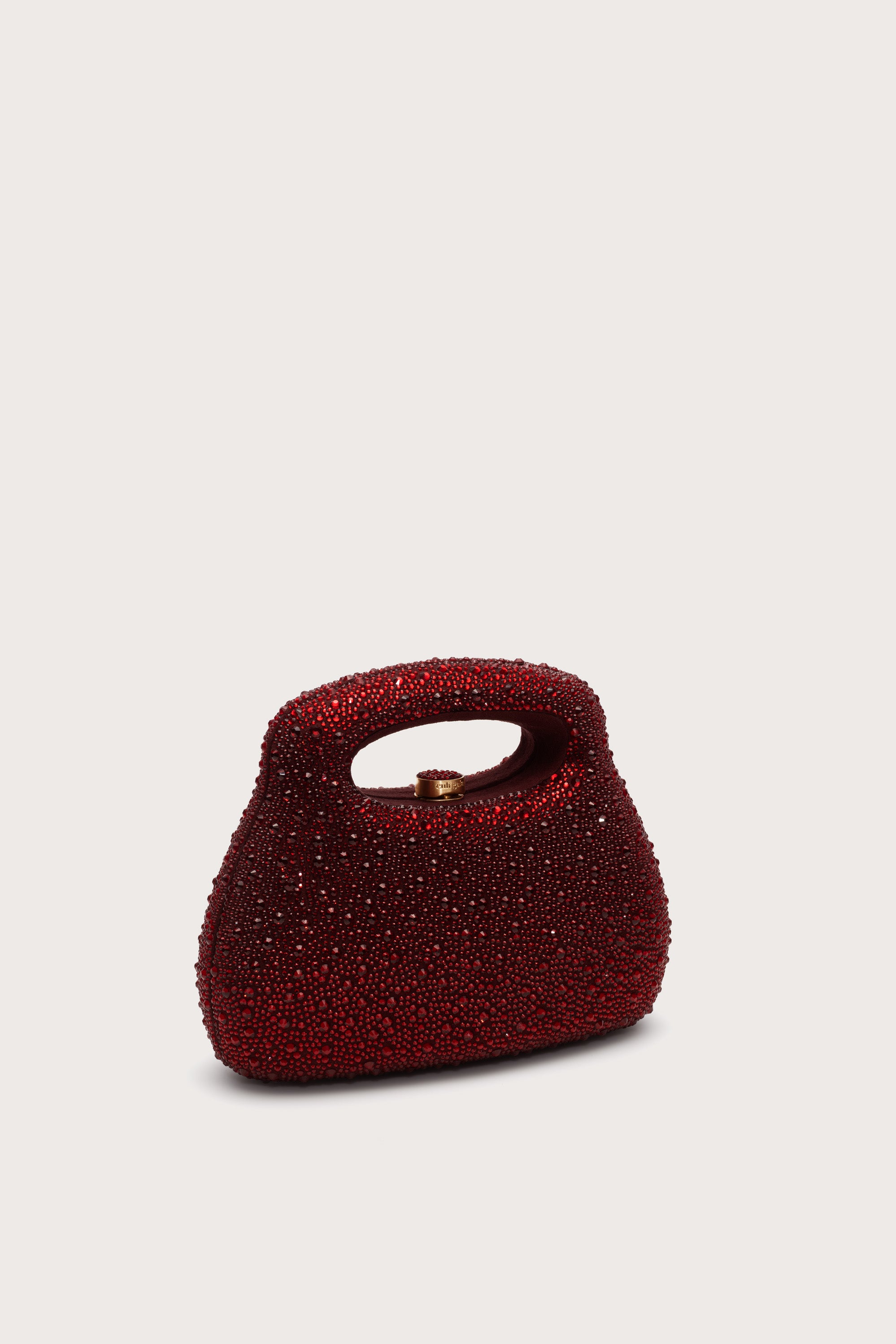 MIMI RHINESTONE BAG - WINTER PLUM