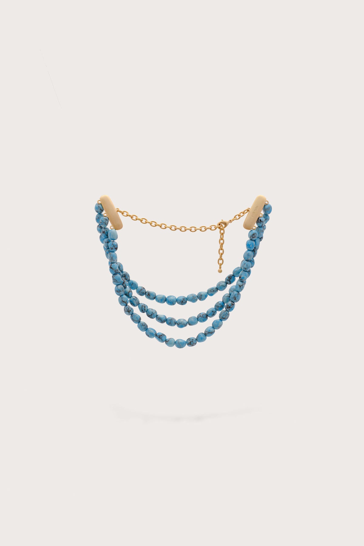 NORA CHOKER NECKLACE - IBIZA TURQUOISE
