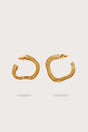 PALAIS EARRING - BRUSHED BRASS