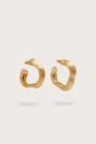 PALAIS EARRING - BRUSHED BRASS