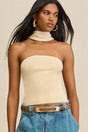 WALI KNIT TOP - BEACH