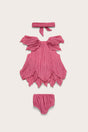 BABY PETAL DRESS & BLOOMER - ROSETTE