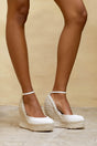 TARA ESPADRILLE SANDAL - OFF WHITE