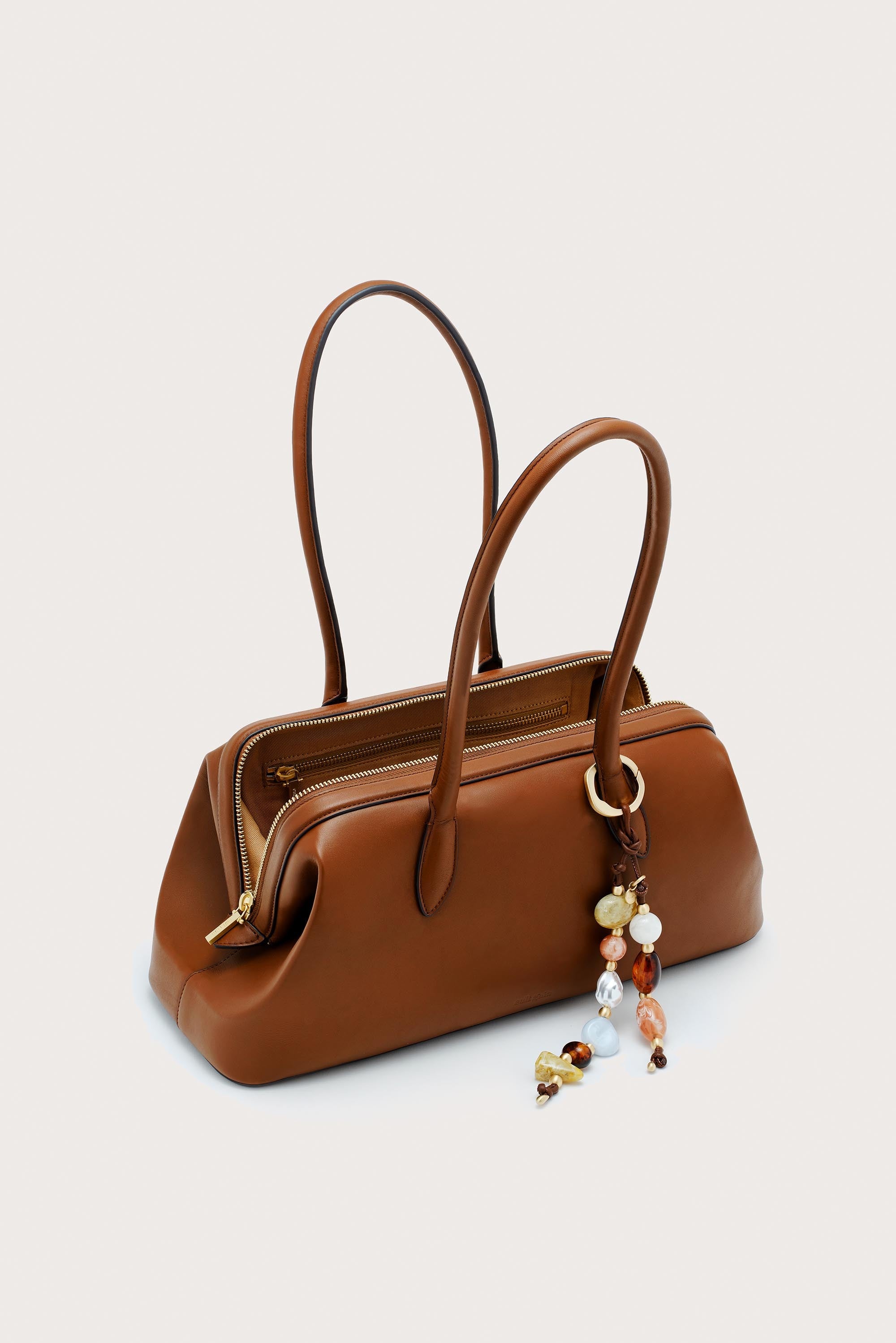 RAIA SATCHEL - SADDLE