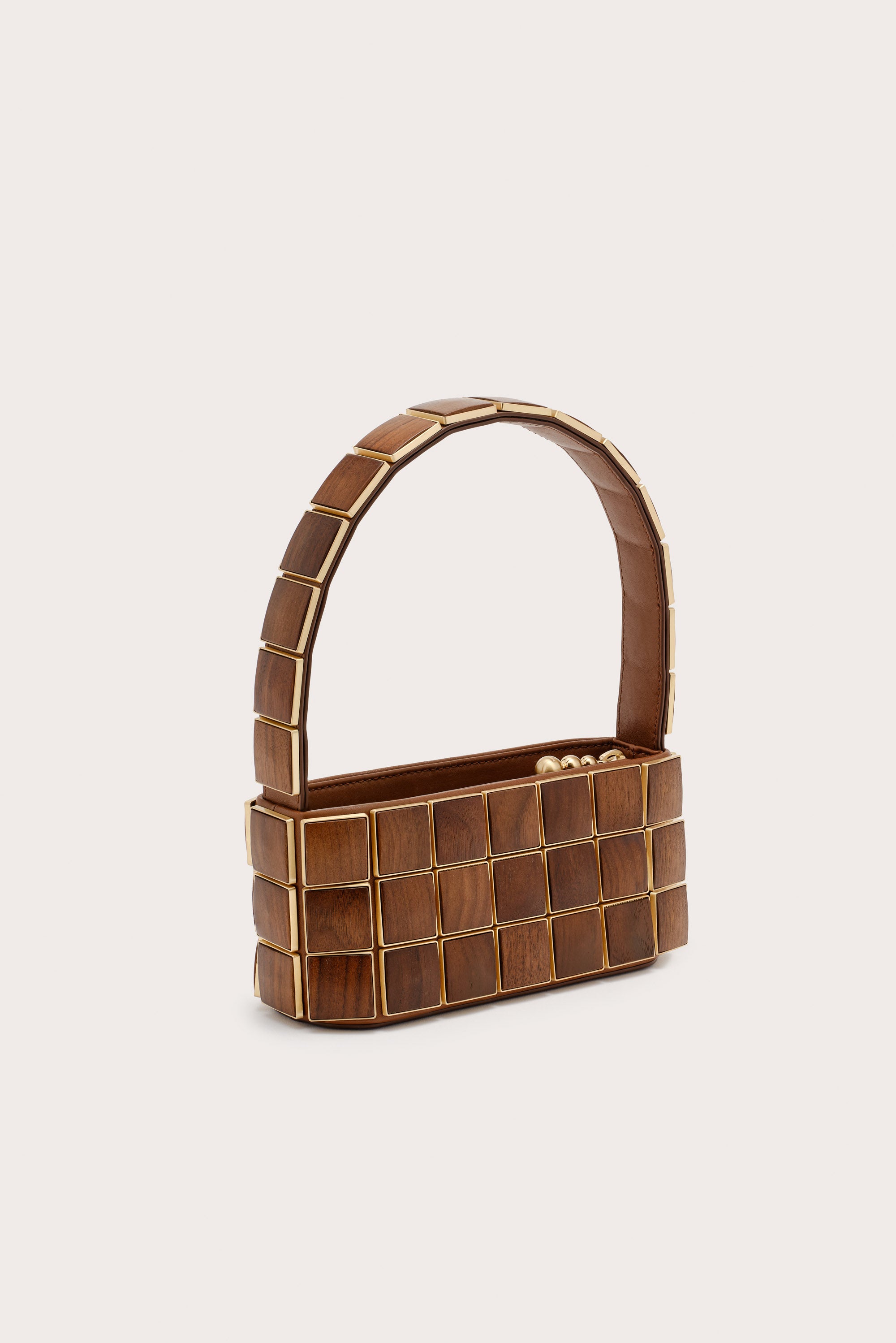 ROMY SHOULDER BAG - WALNUT