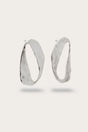 RUE EARRING - ANTIQUE SILVER