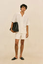 LUCIO SHORT - OFF WHITE MULTI