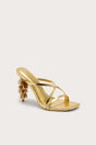 SAGE SANDAL - BRASS