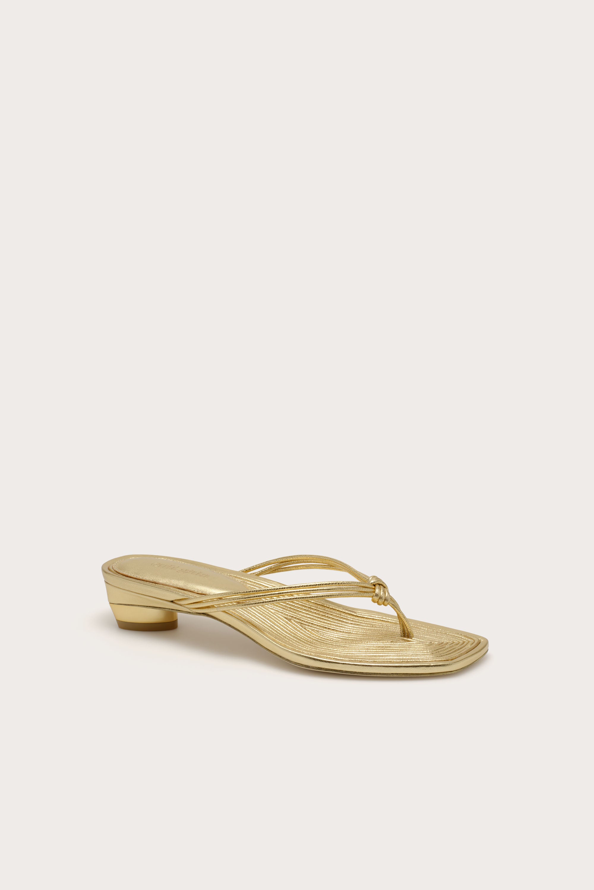 SKYLAR SANDAL - BRASS