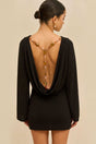 SOLARIN DRESS - BLACK