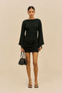 SOLARIN DRESS - BLACK
