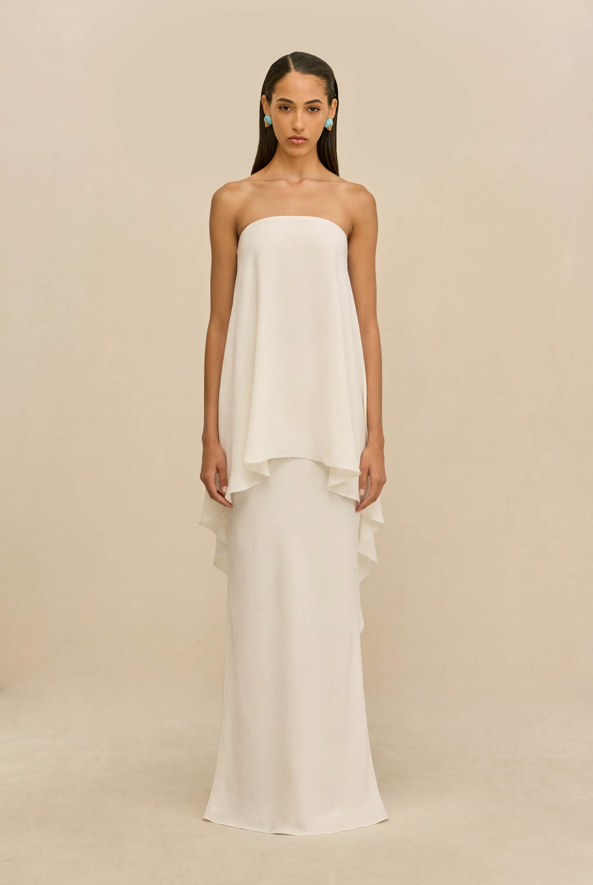 TAJISHA TOP - OFF WHITE