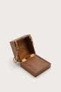 TIC TAC TOE CLUTCH - WALNUT