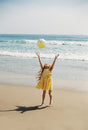KIDS LEILAH DRESS - DAFFODIL