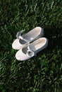 KIDS MIMI BALLET FLAT - ANTIQUE WHITE