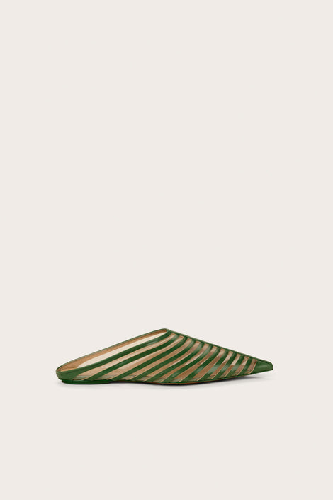 AMULET CLUTCH - DEEP BASIL