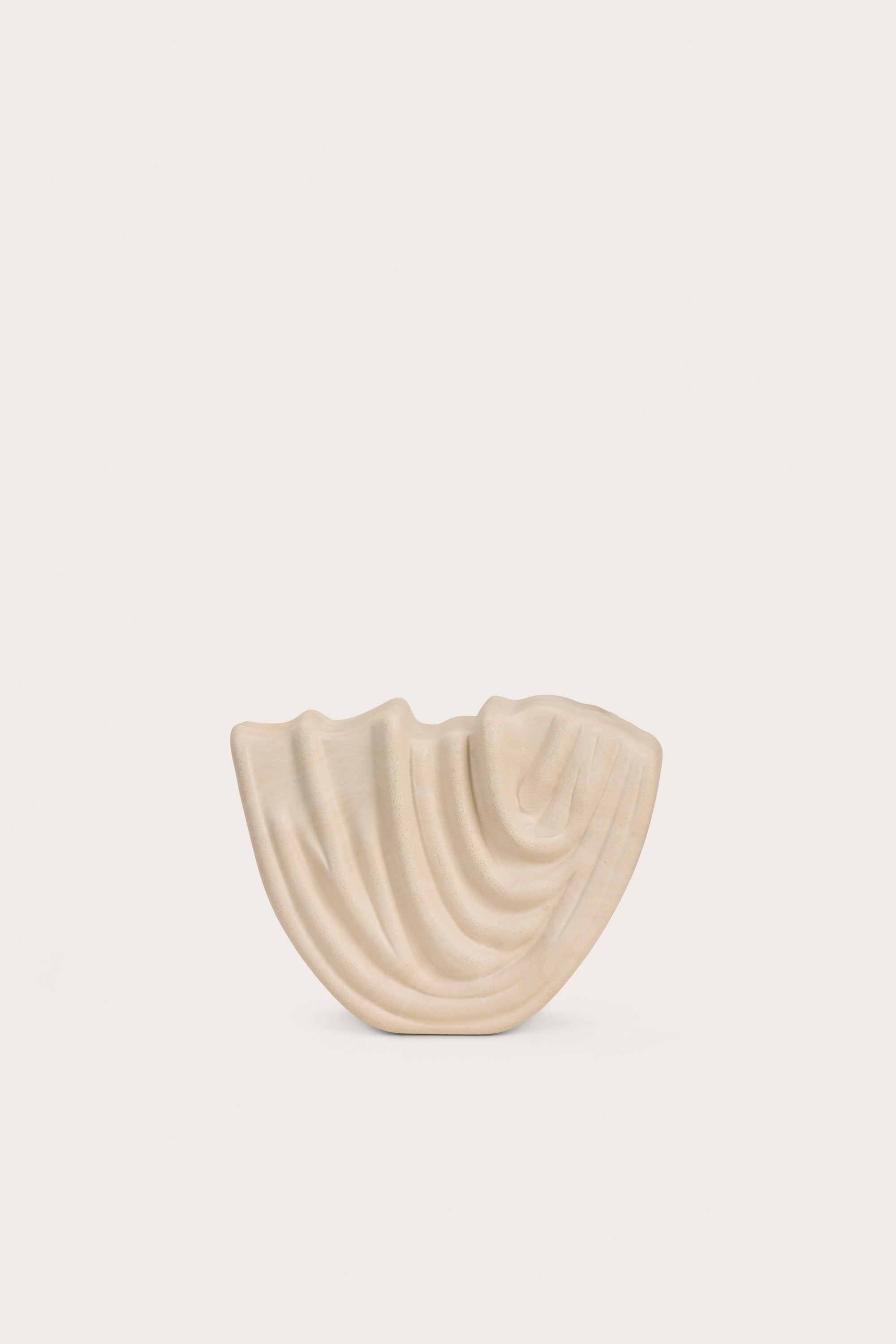 VENUS CLUTCH - TRAVERTINE