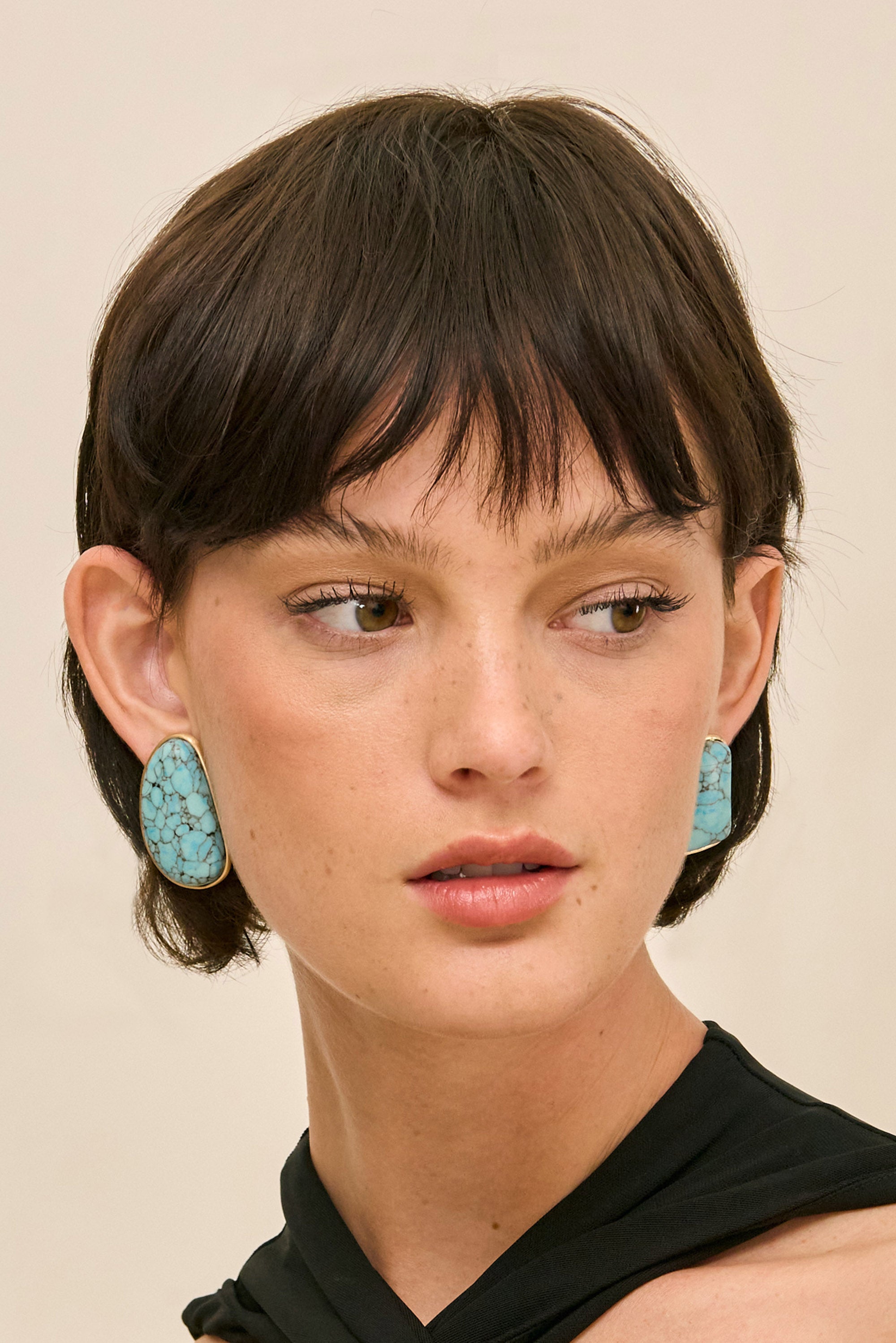 YUSRA EARRING - TURQUOISE MULTI