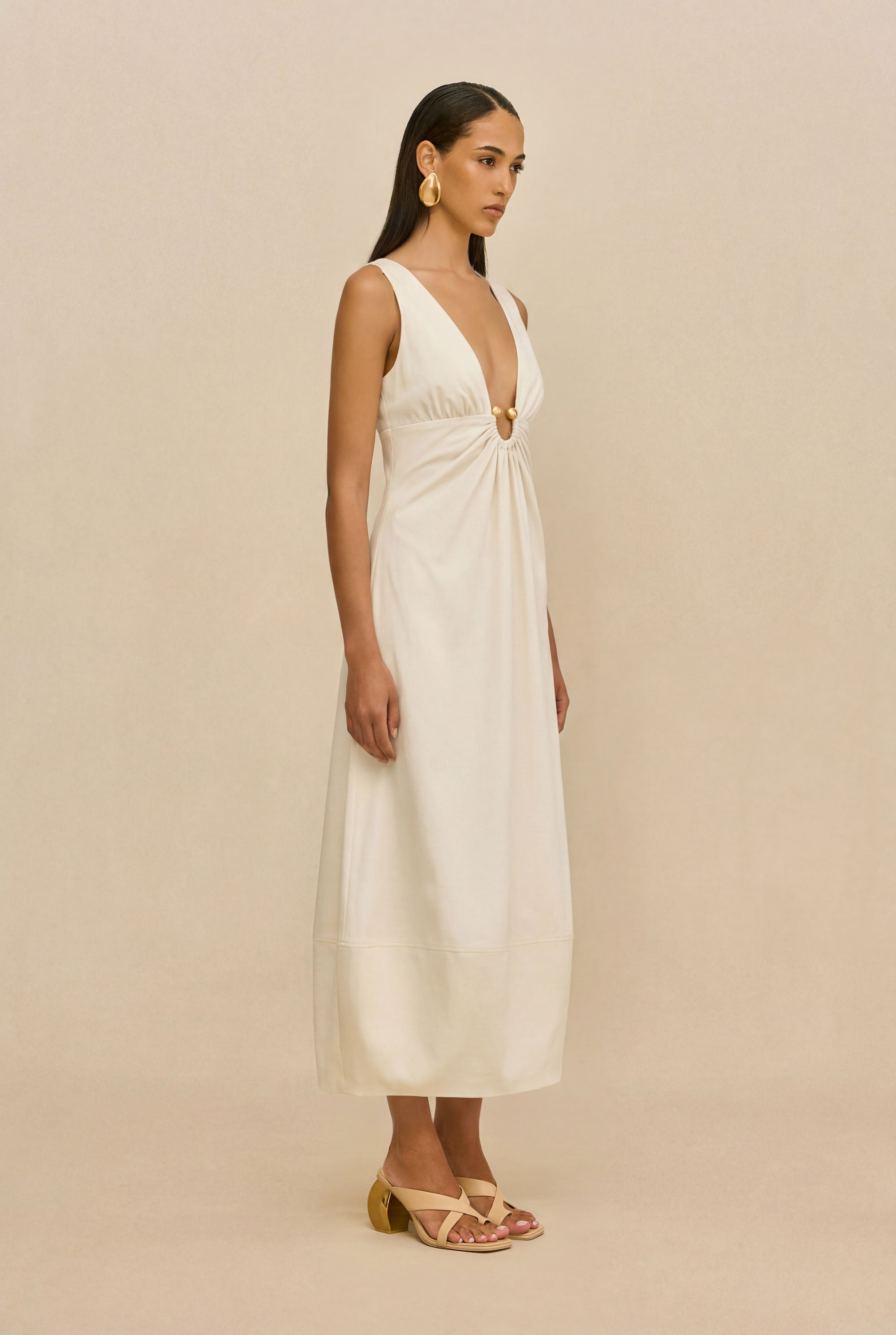 EBISU DRESS - OFF WHITE