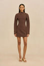 ALMINA KNIT DRESS - LUWAK