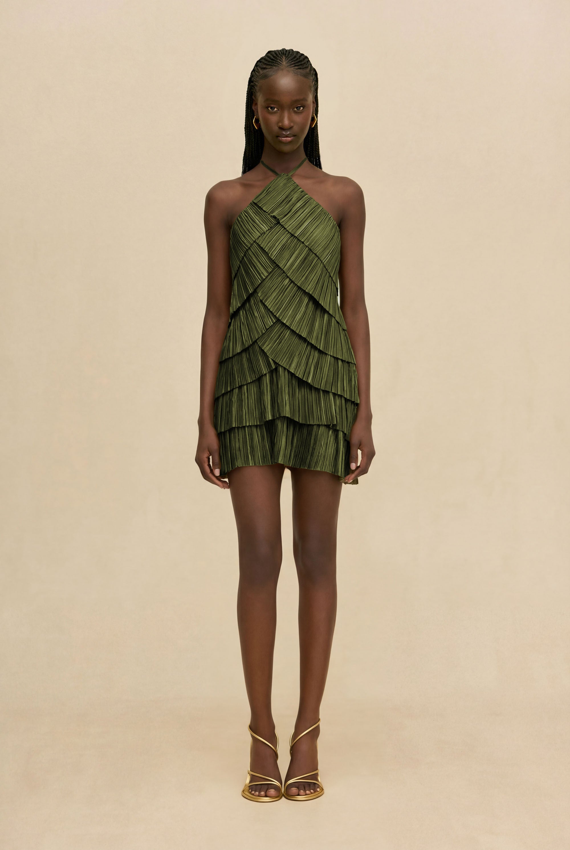 VARSHA DRESS - DEEP PASTURE