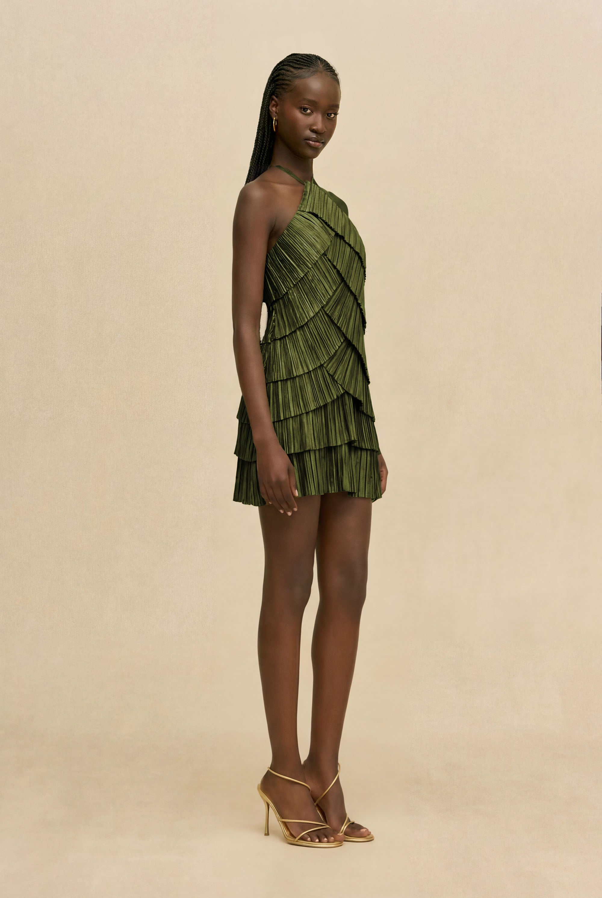 VARSHA DRESS - DEEP PASTURE