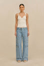 EMILIANA KNIT TOP - OFF WHITE