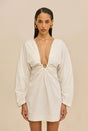 QUESTRA DRESS - OFF WHITE
