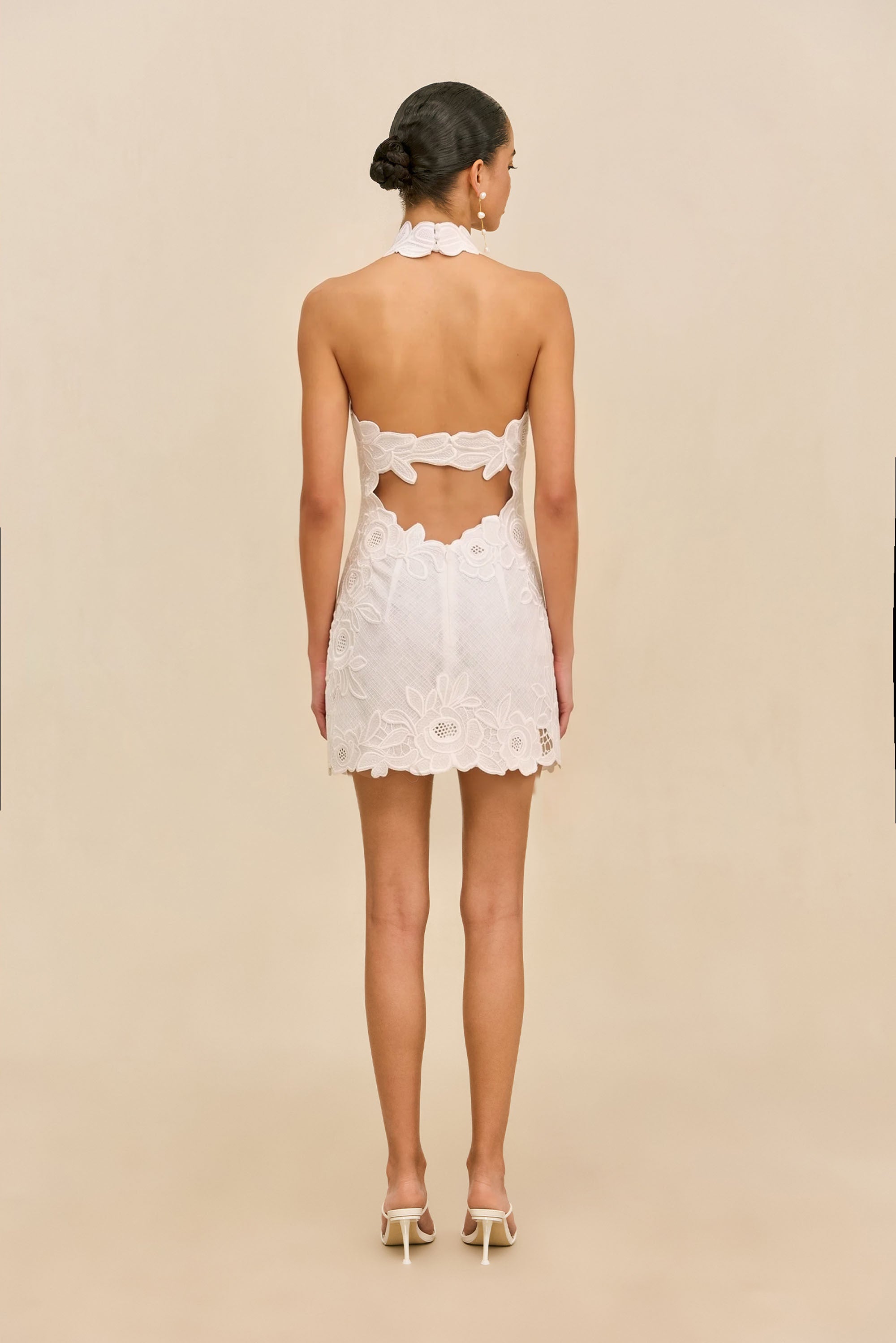 TAMMIE DRESS - OFF WHITE