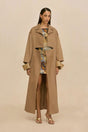 MAGDALENA TRENCH COAT - SESAME