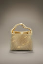 SOLENE MINI RHINESTONE BAG - SAND DOLLAR