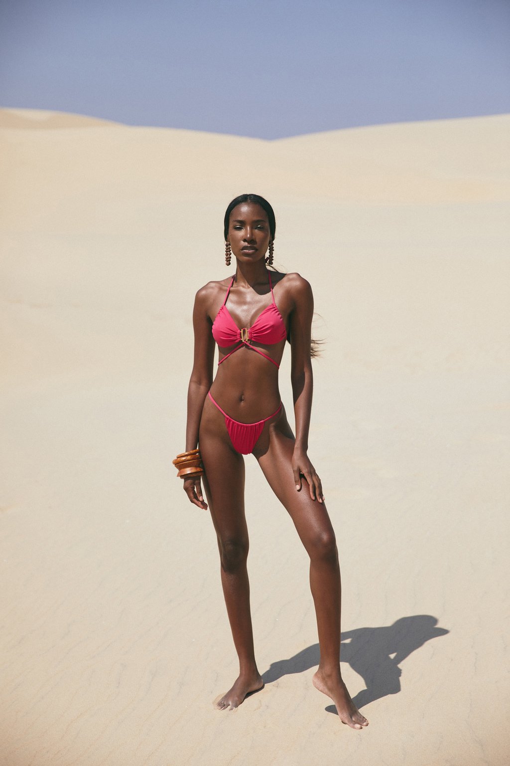 LIZA BIKINI BOTTOM - CAMELLIA