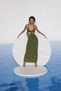 SERITA DRESS - OLIVE