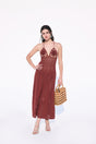 MERCEDES CROCHET DRESS - CACAO