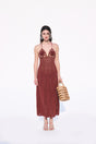 MERCEDES CROCHET DRESS - CACAO