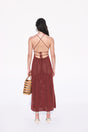 MERCEDES CROCHET DRESS - CACAO