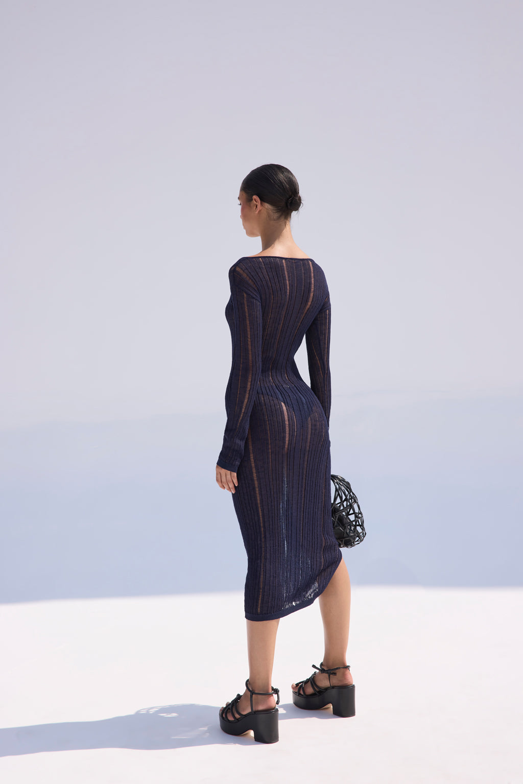 ANTONELLA KNIT DRESS - INK