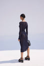 ANTONELLA KNIT DRESS - INK