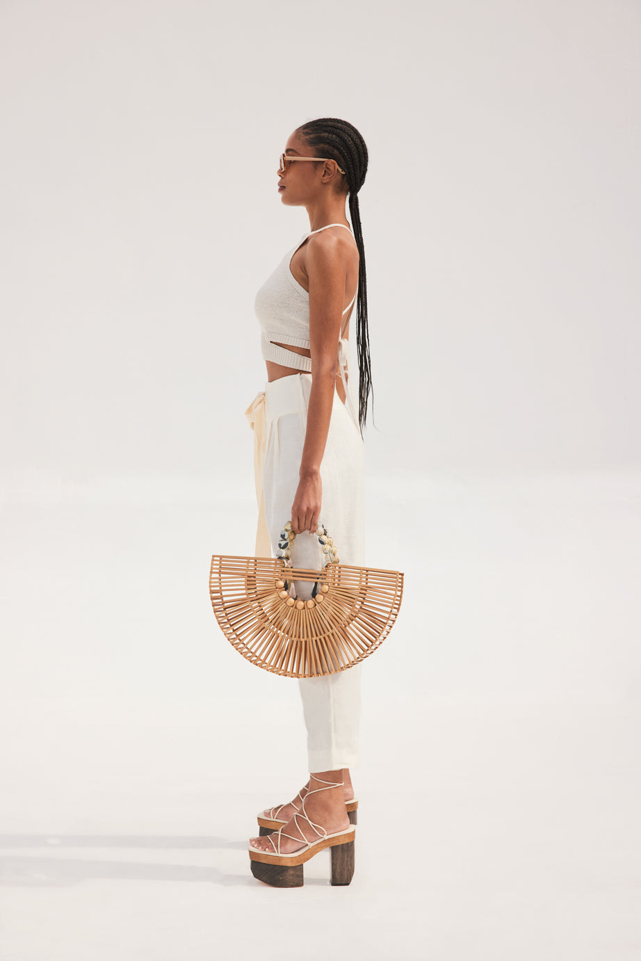 NAN KNIT TOP - OFF WHITE