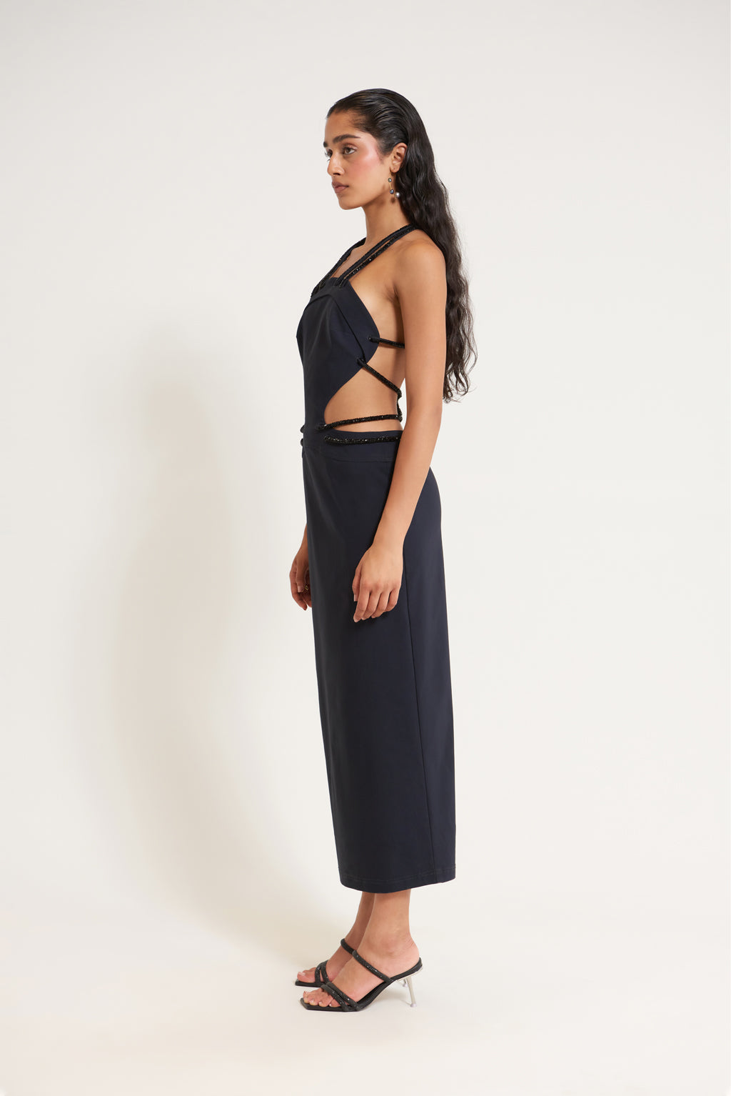 BELVA GOWN - BLACK