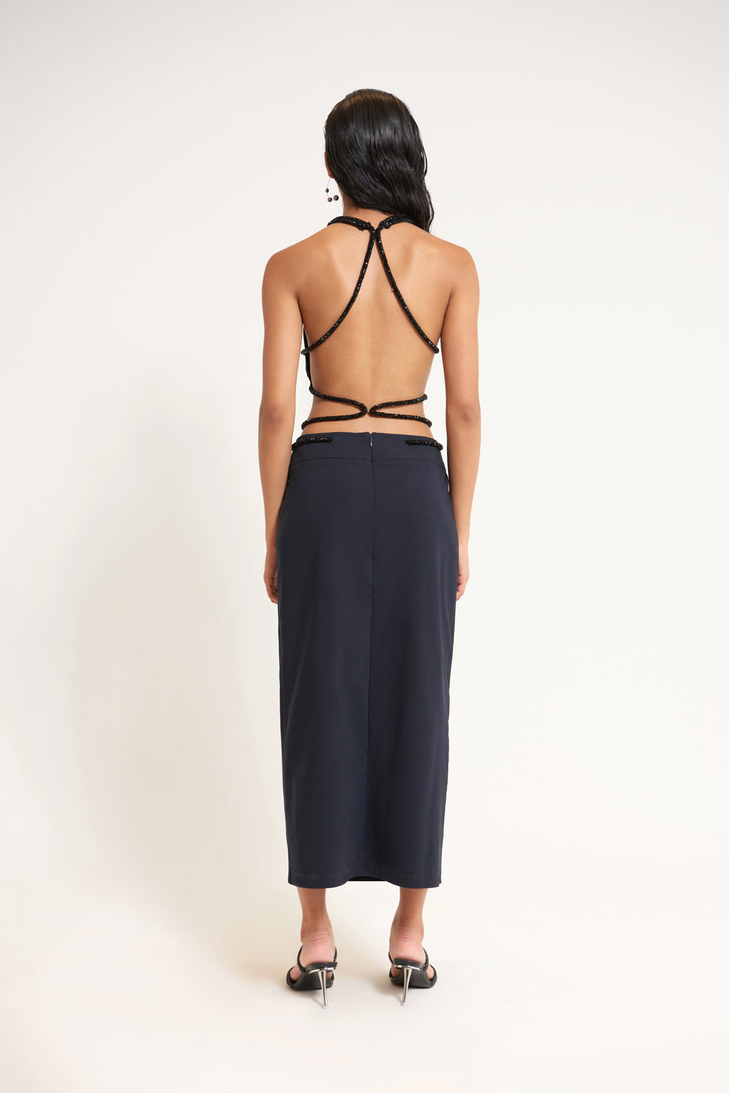 BELVA GOWN - BLACK