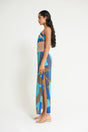 LILLIAN GOWN - ICE BLUE MULTI