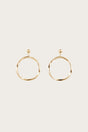 SERENA EARRING - BRUSHED BRASS