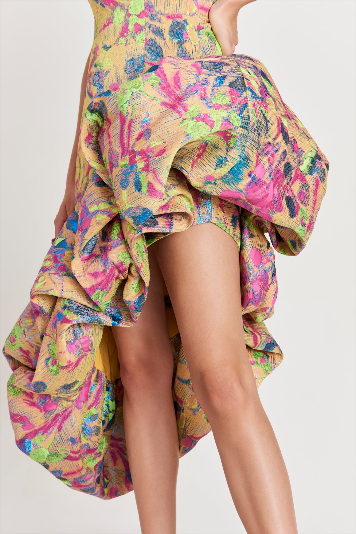 HELENA GOWN - FLORAL RAIN